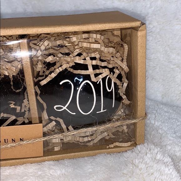 SOLD Rae Dunn Mr Mrs 2019 Ornaments - Picture 5 of 5
